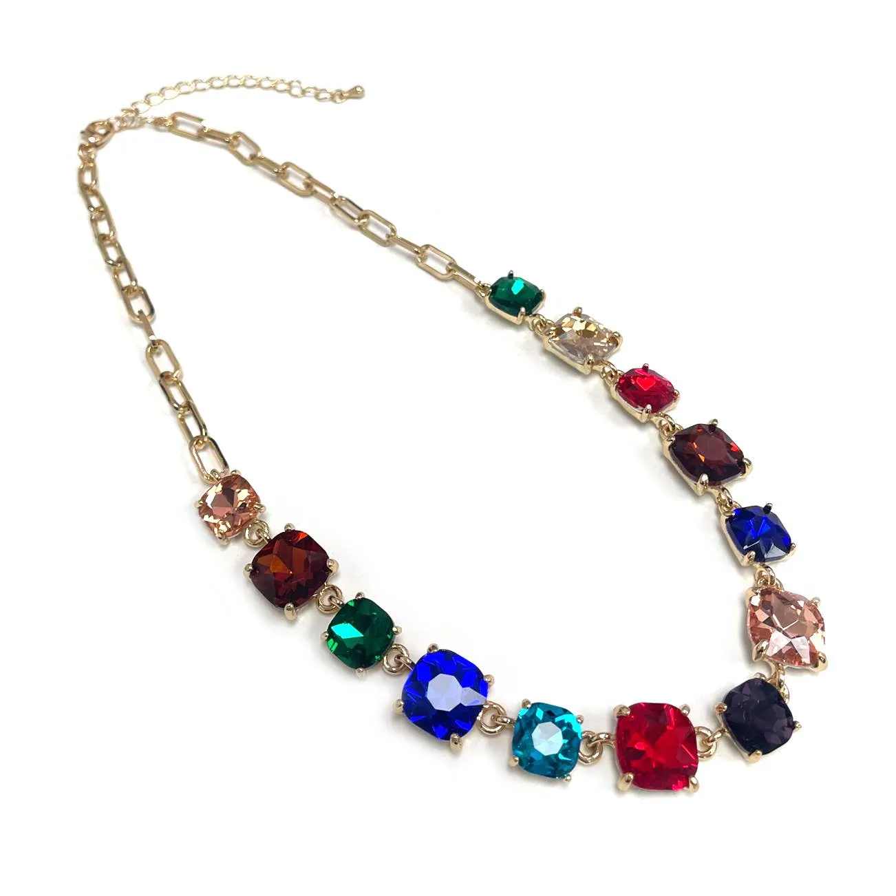Shining All The Time Cream Necklace
