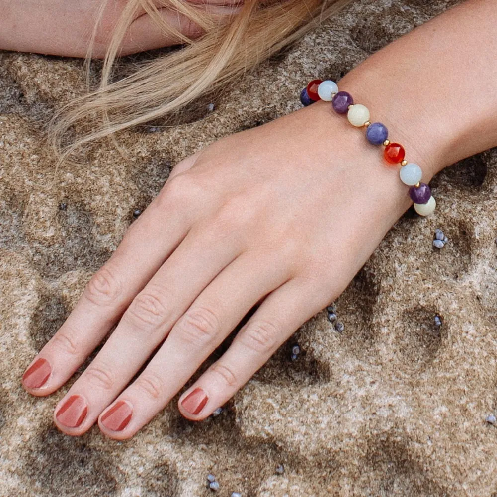 Soleil Mixed Stone Bead Bracelet