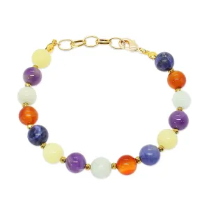 Soleil Mixed Stone Bead Bracelet