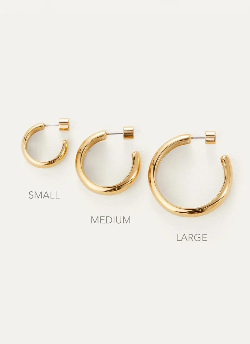 Staple Hoops Small