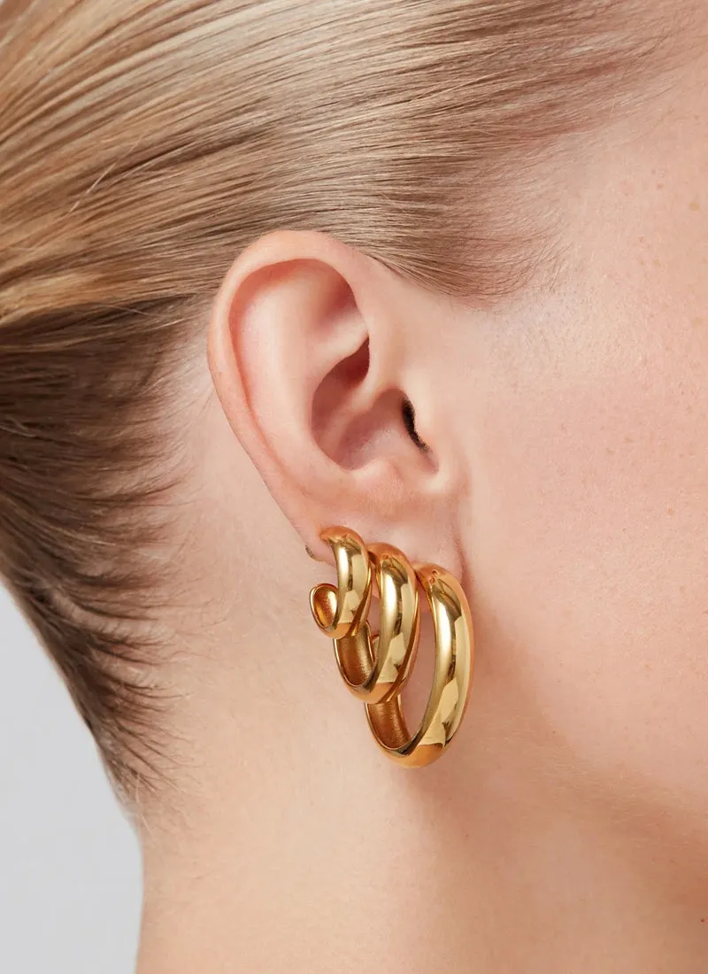 Staple Hoops Small