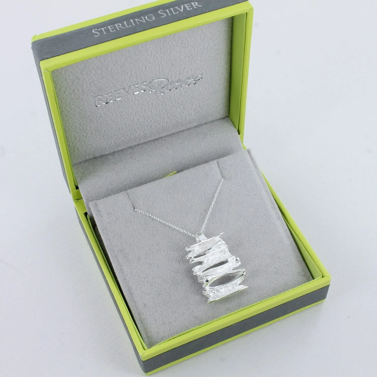 Sterling Silver Flakiest Pendant