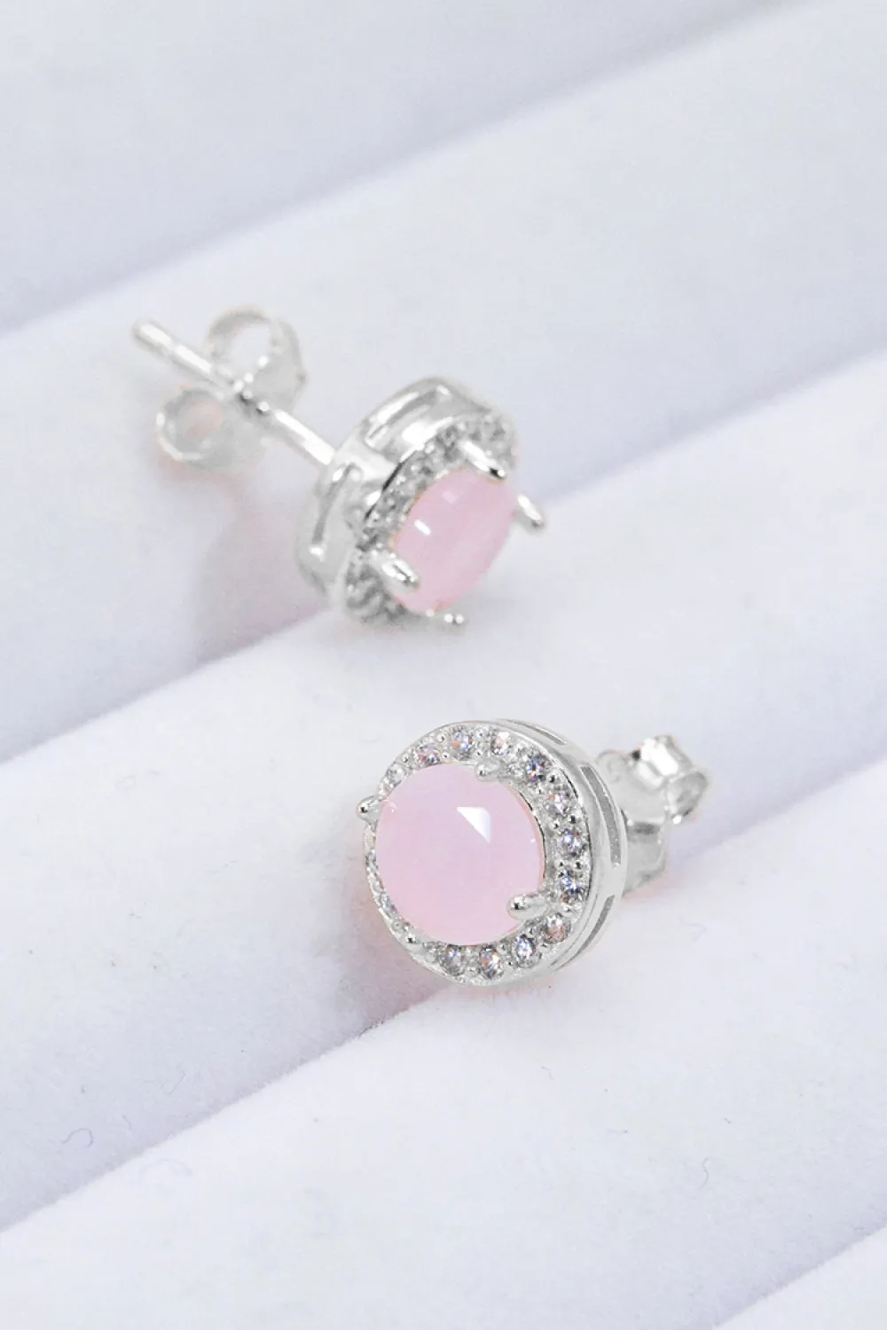 Sterling Silver Quartz Earrings