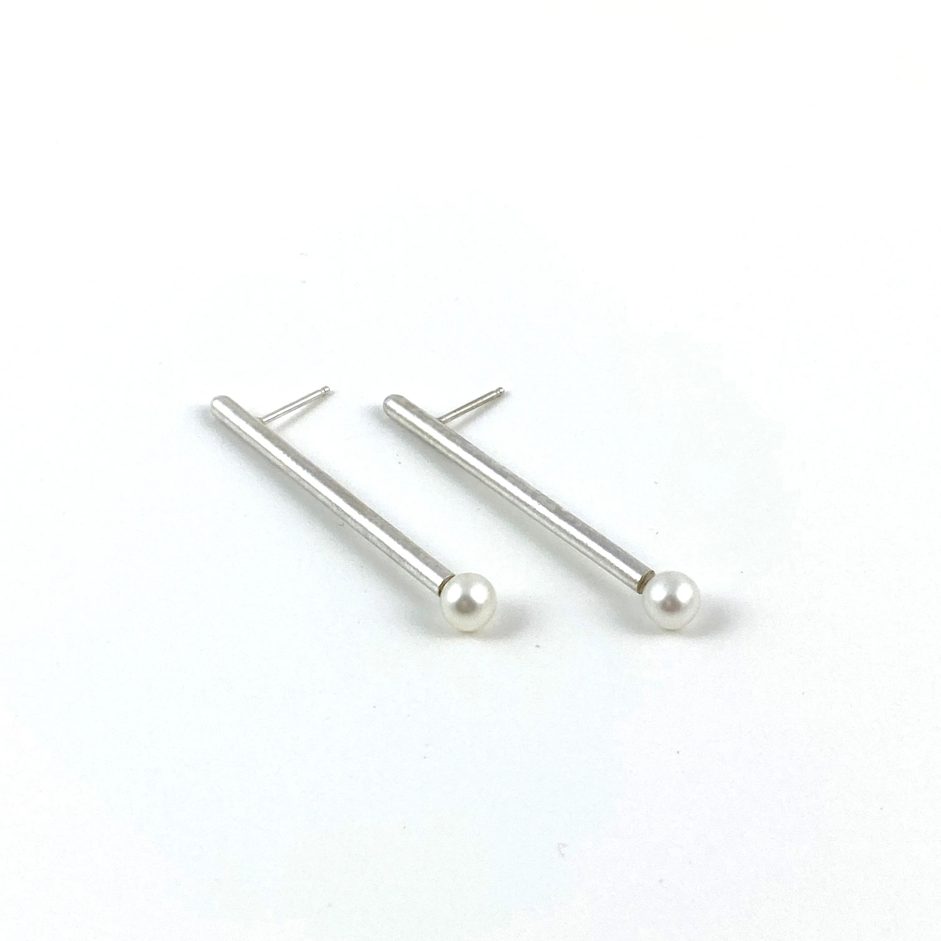 Stick Pearl Earrings