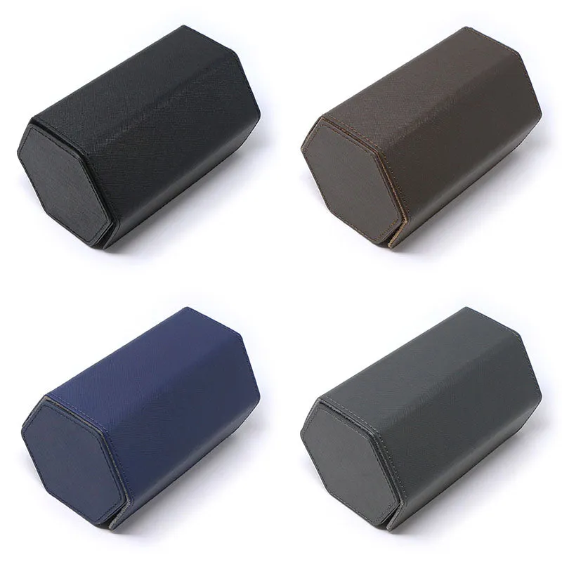 STRAPSCO - Dassari Premium Saffiano Leather Octo Roll 1-3 Slot