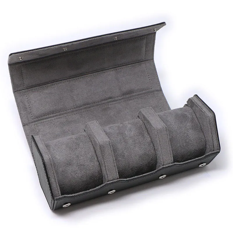 STRAPSCO - Dassari Premium Saffiano Leather Octo Roll 1-3 Slot