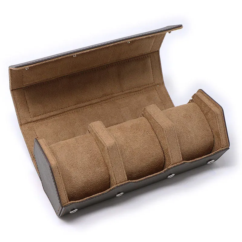 STRAPSCO - Dassari Premium Saffiano Leather Octo Roll 1-3 Slot