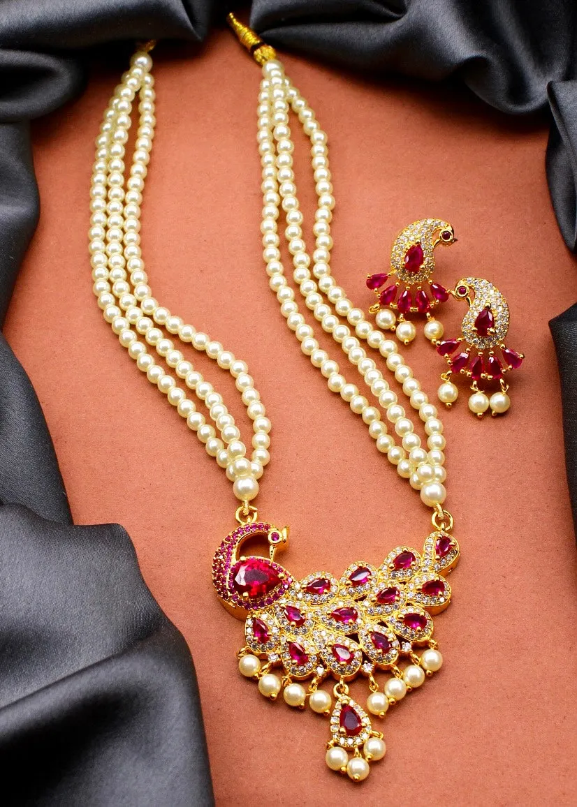 STUNNING MOTI NECKLACE