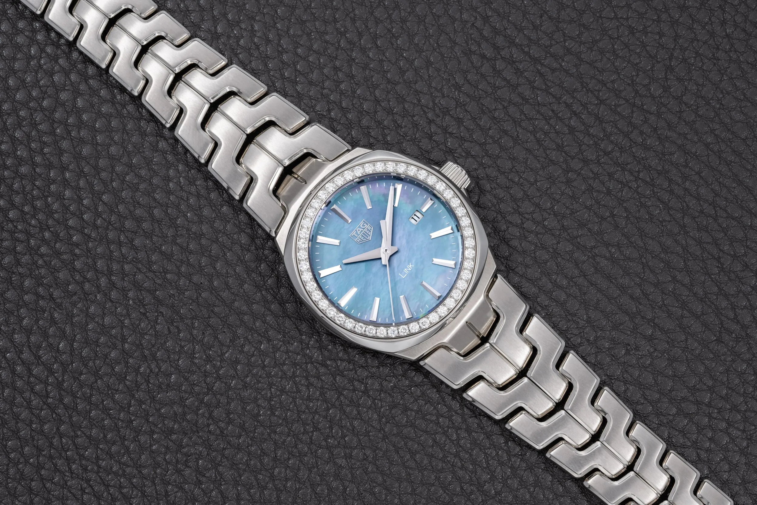 TAG Heuer Ladies Link 'Mother Of Pearl' Diamonds