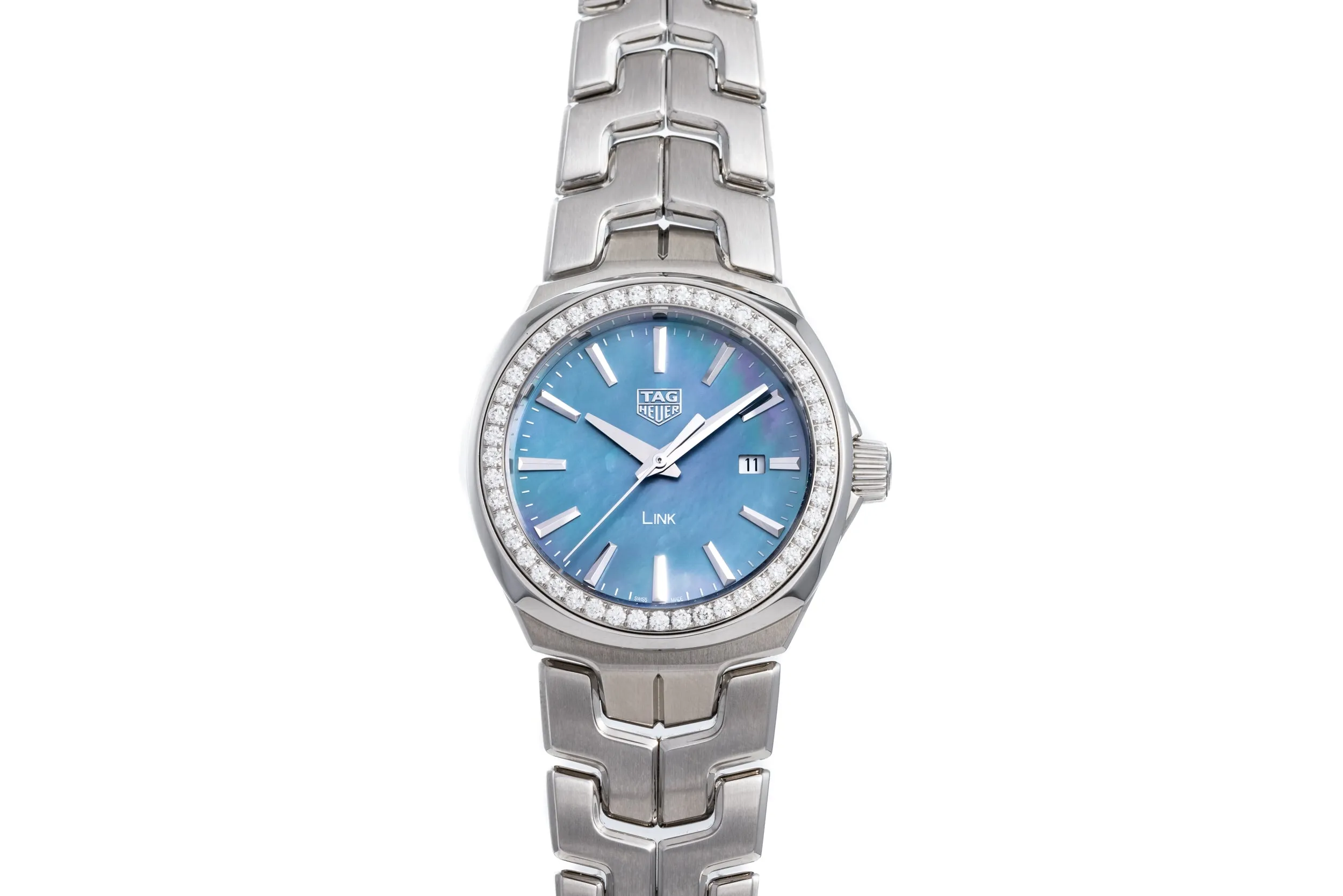 TAG Heuer Ladies Link 'Mother Of Pearl' Diamonds