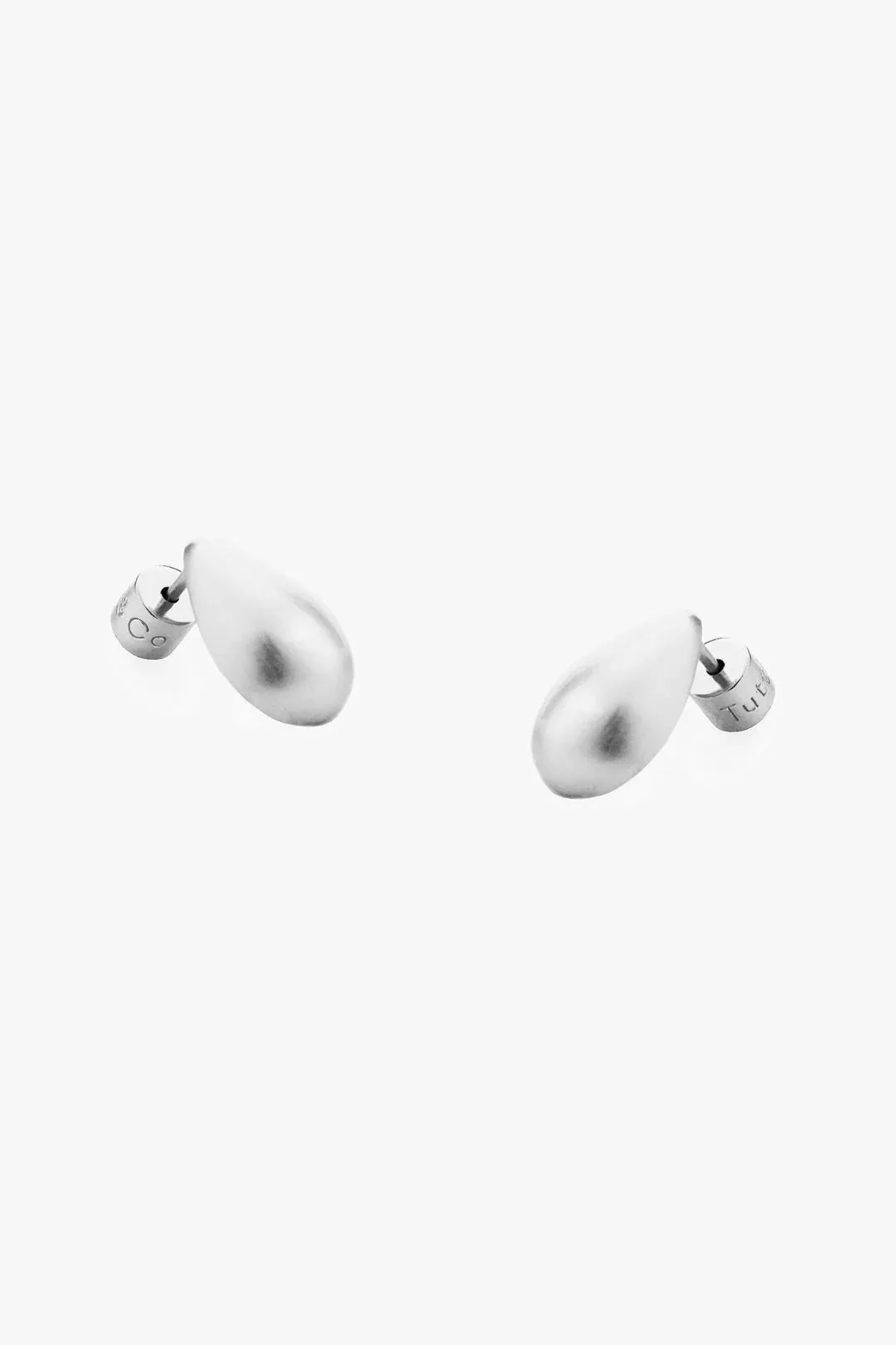 Teardrop Earrings | Silver