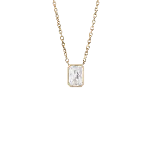 Thea solitaire necklace
