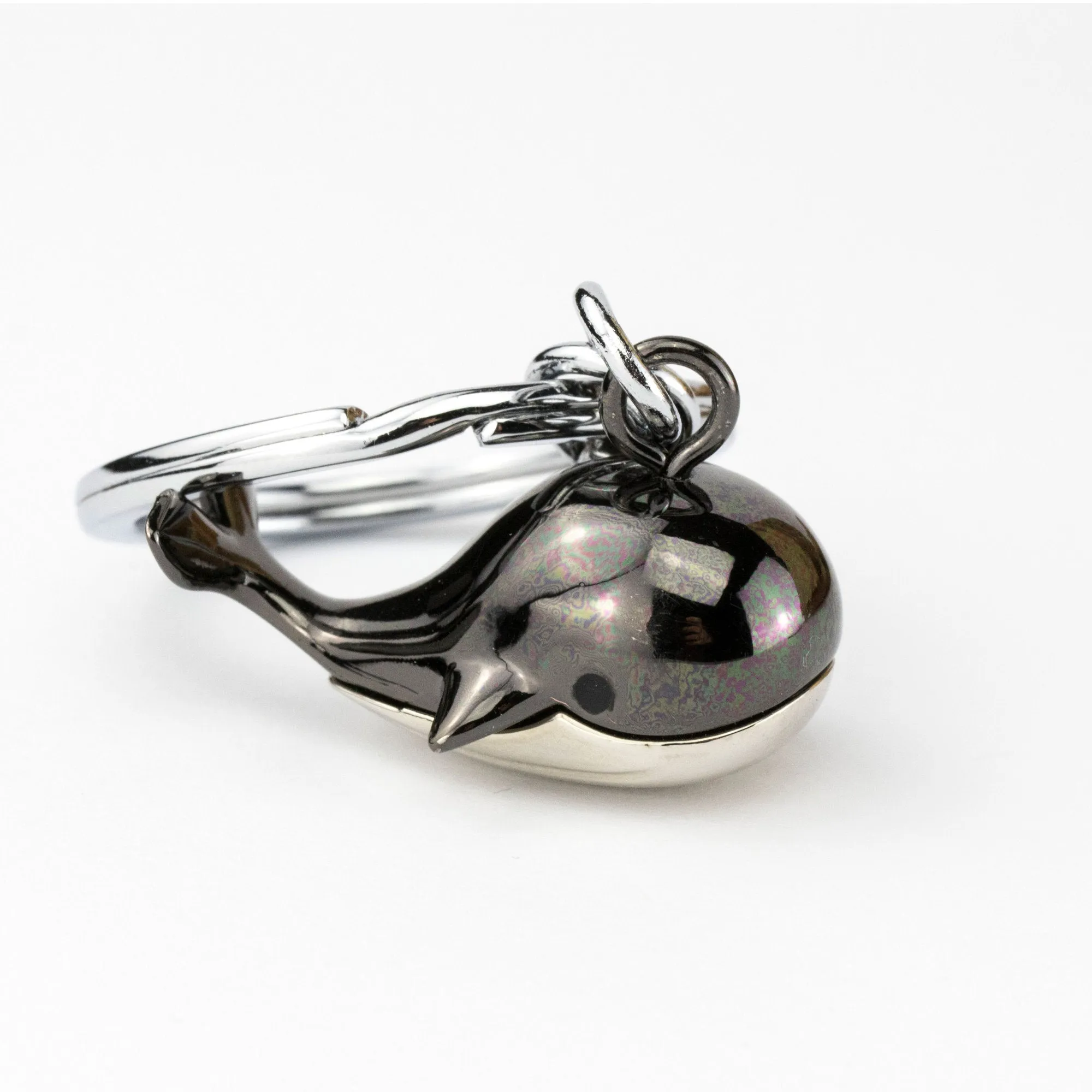 Troika Jack Pott Whale Charm Keychain