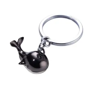 Troika Jack Pott Whale Charm Keychain