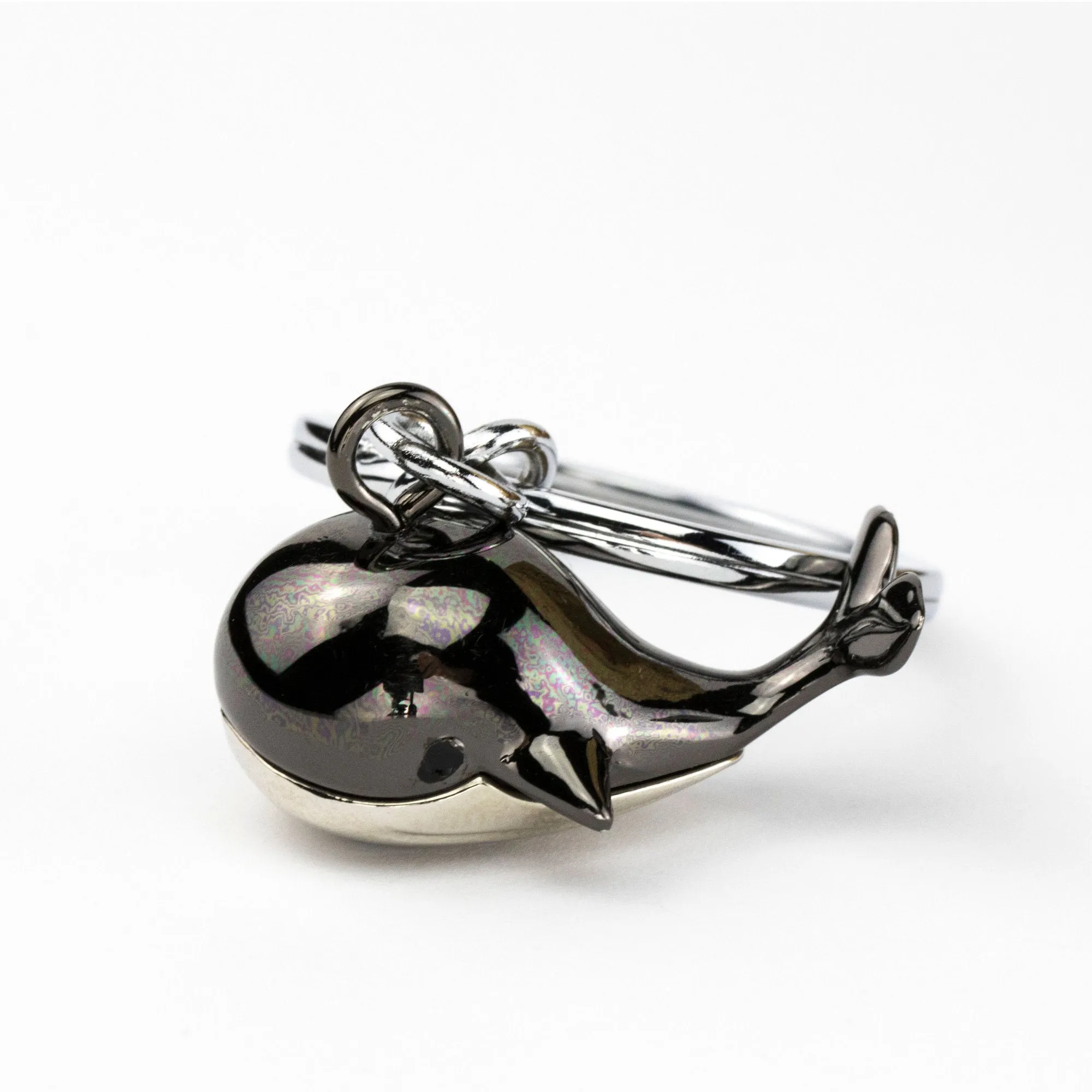 Troika Jack Pott Whale Charm Keychain