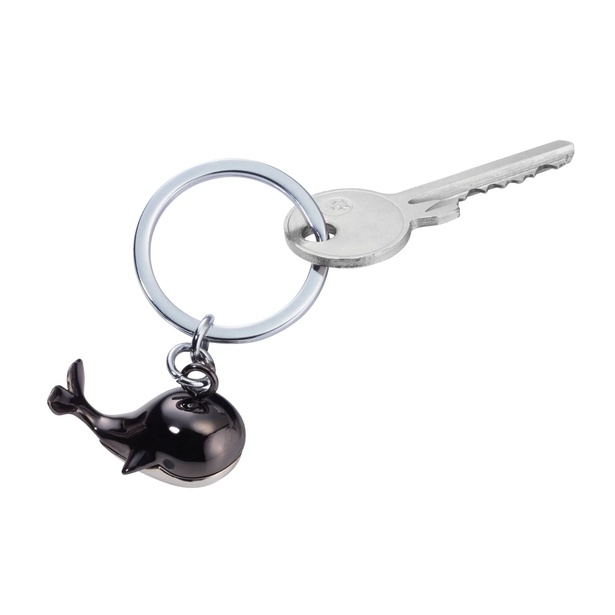 Troika Jack Pott Whale Charm Keychain