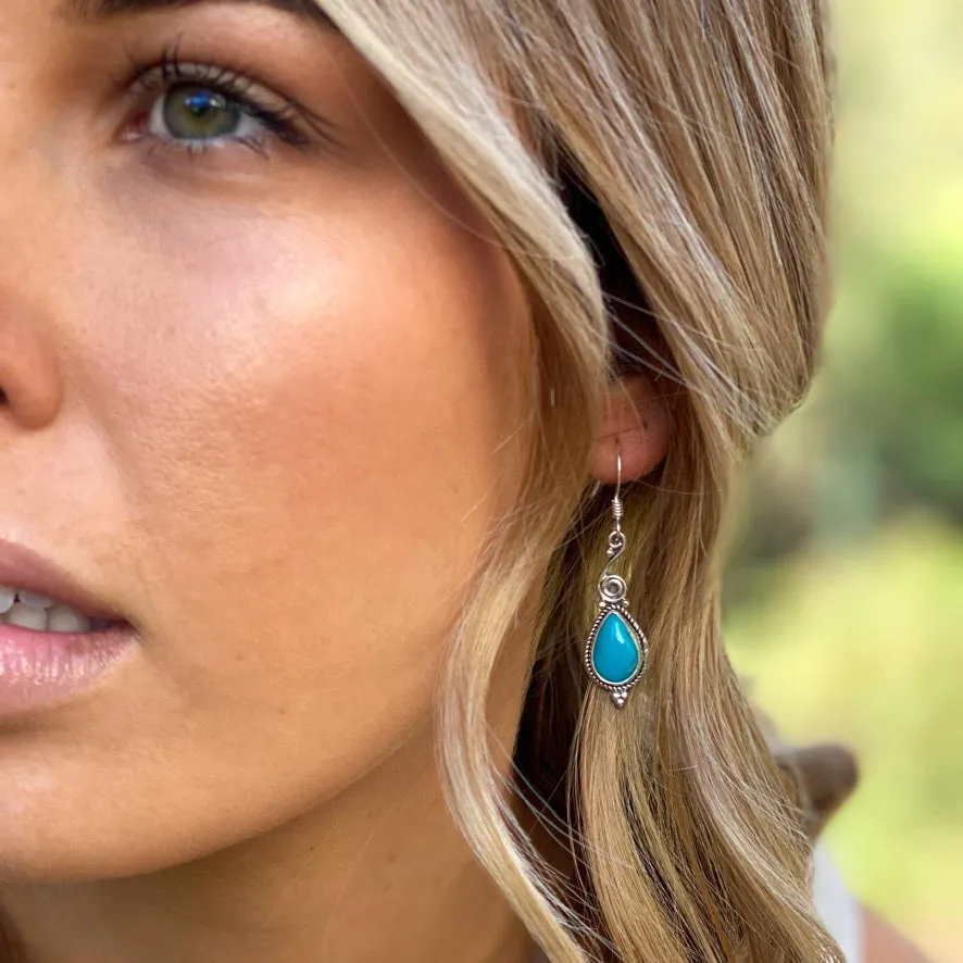 Turquoise Earrings - Safi