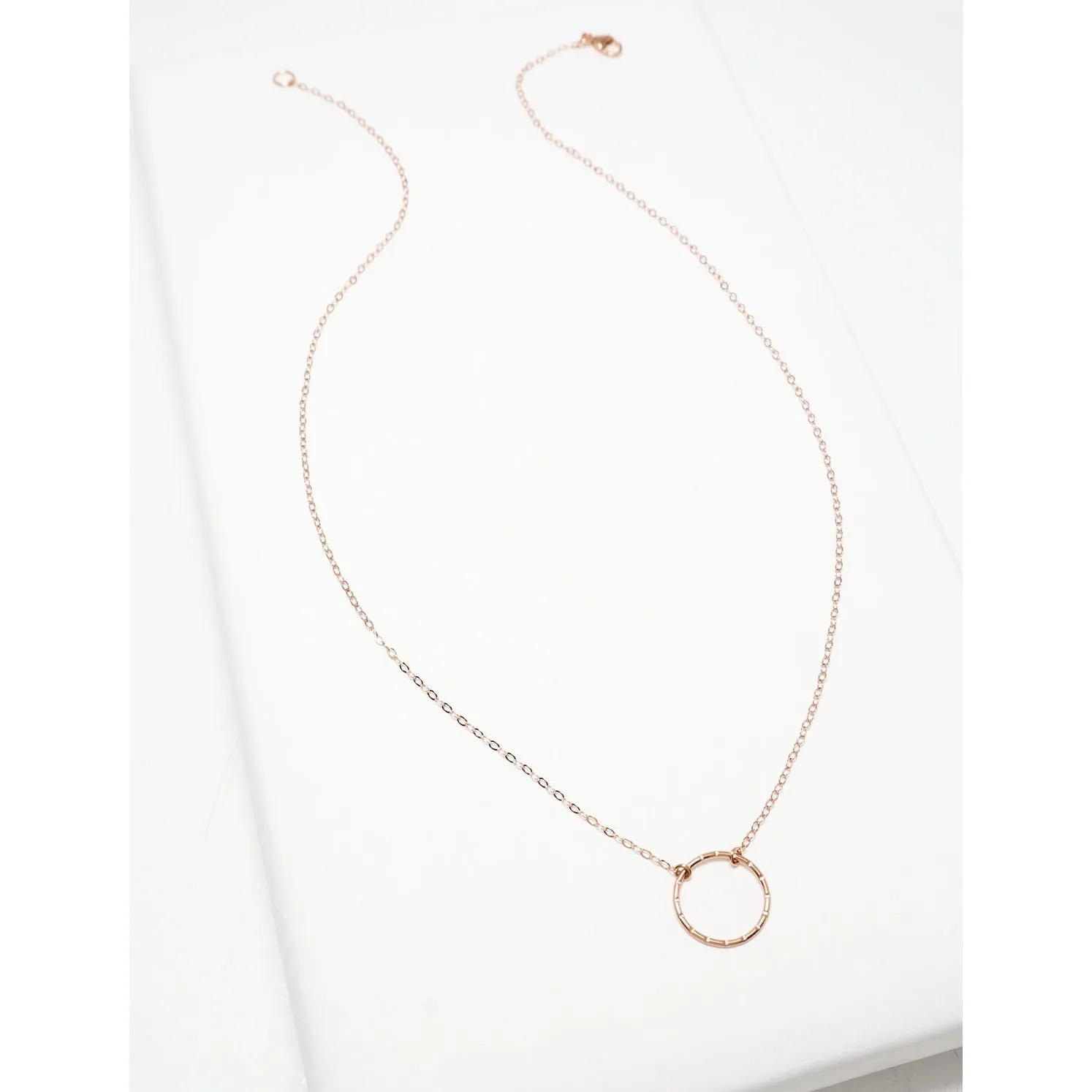 Unity Dotted Circle Necklace