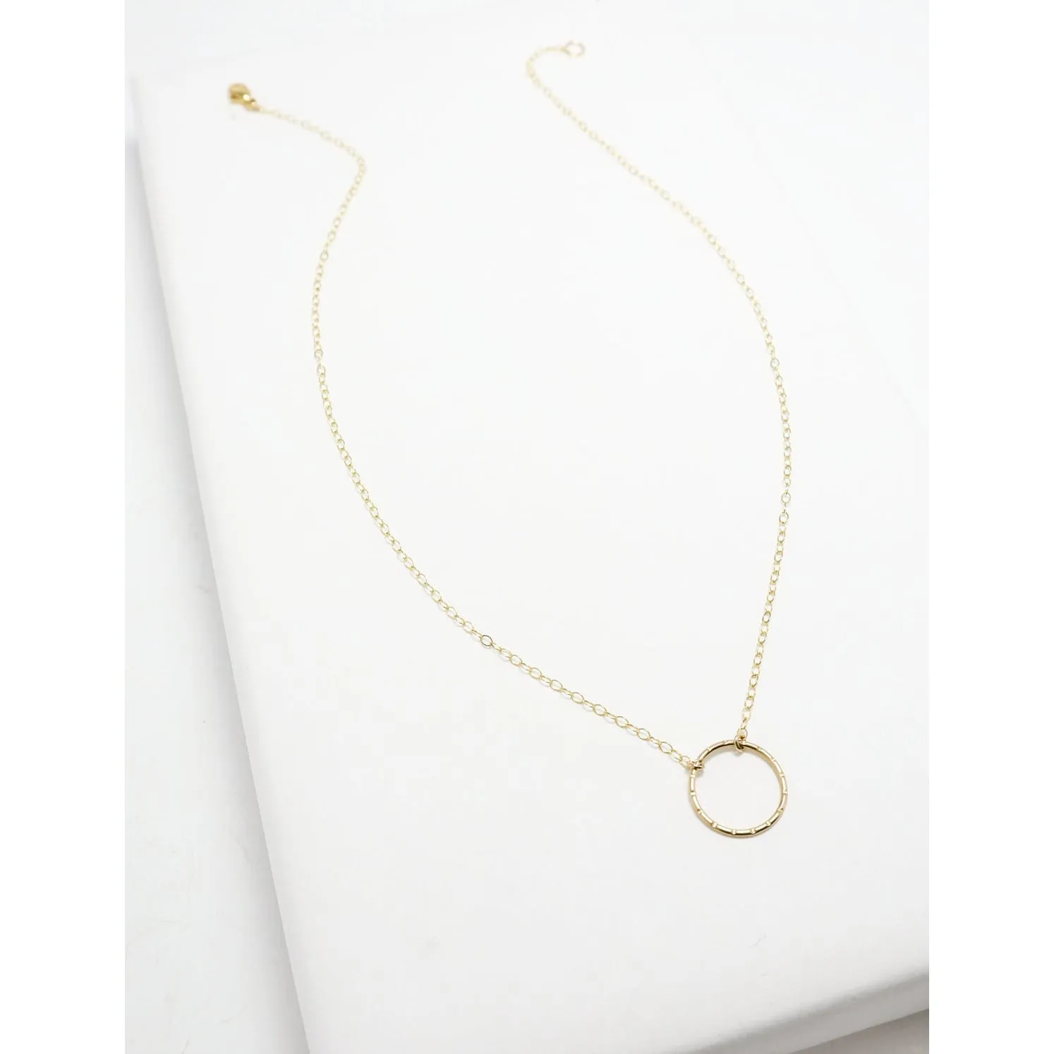 Unity Dotted Circle Necklace