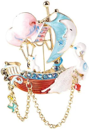 Versailles series Baroque Funny Brooches Pin for Women Men Girls Vintag Court Bbadge Corsage Pin delicate accessory