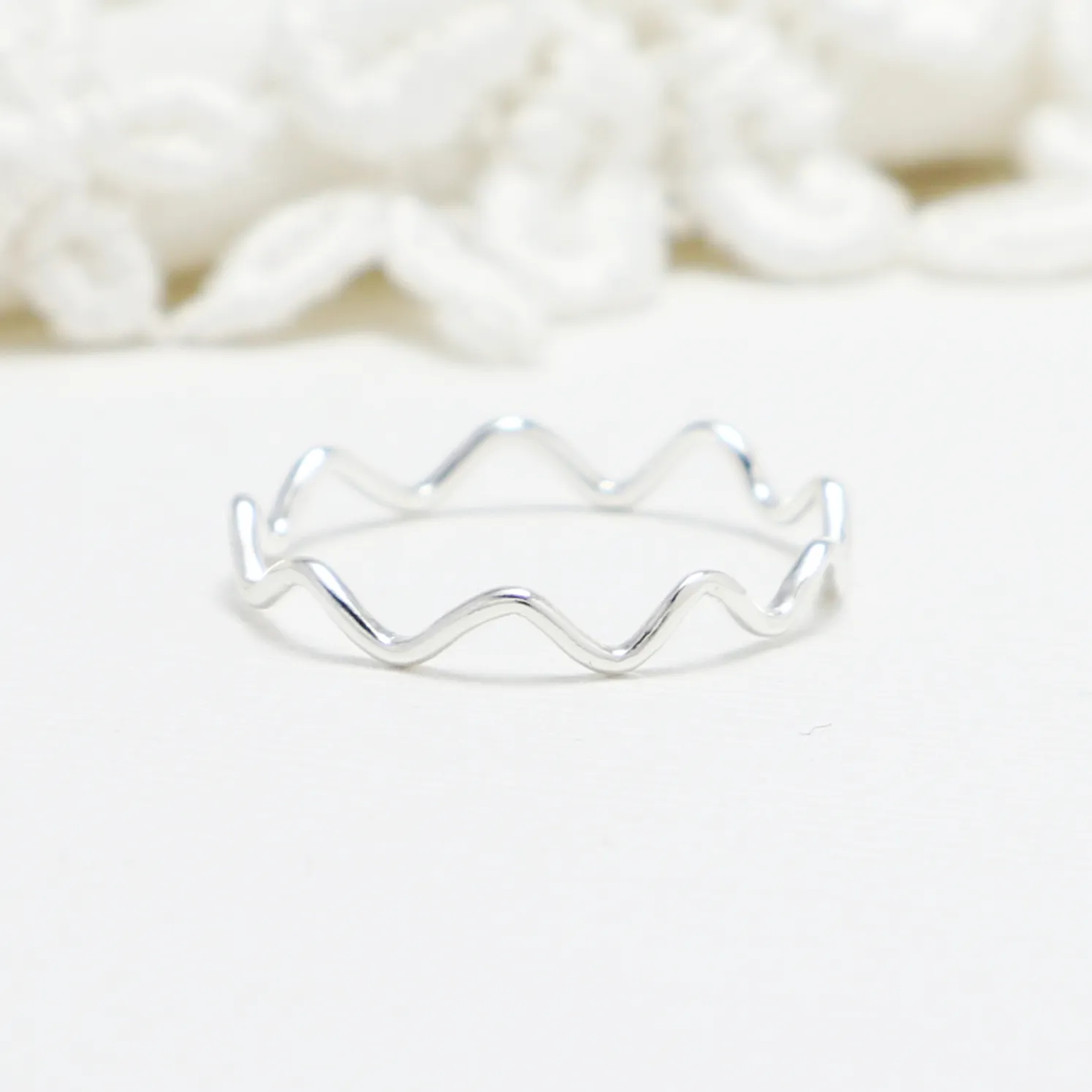 Wave Small Ring