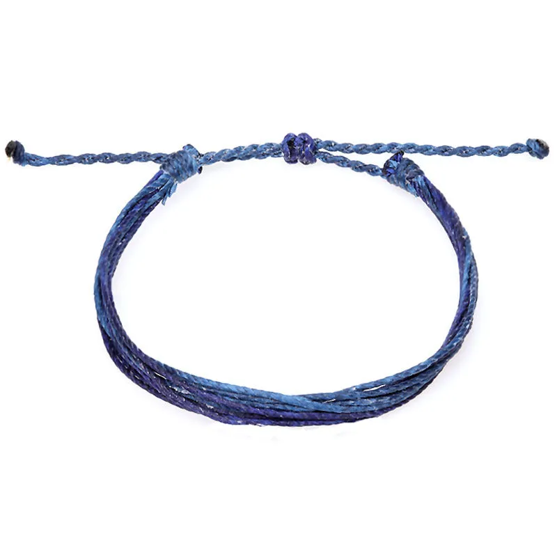 Wax Thread Braided Bracelet Bohemian South American Waterproof