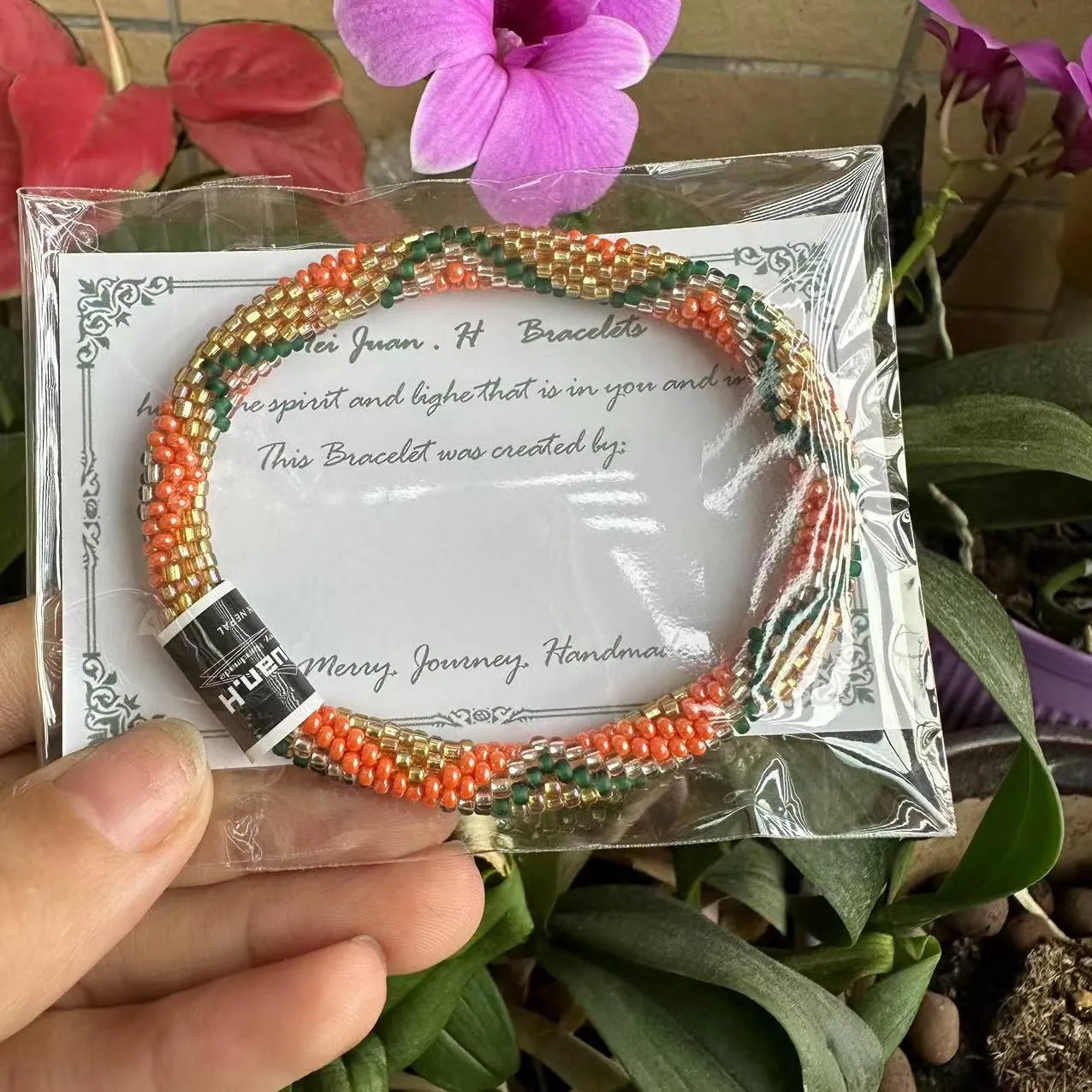 Wholesale Japanese Bohemian Rice Beads Fragrance Diffuser Bracelet