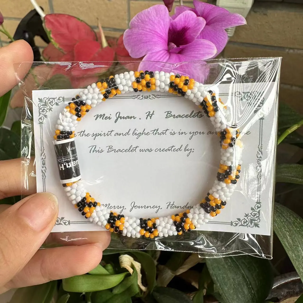 Wholesale Japanese Bohemian Rice Beads Fragrance Diffuser Bracelet