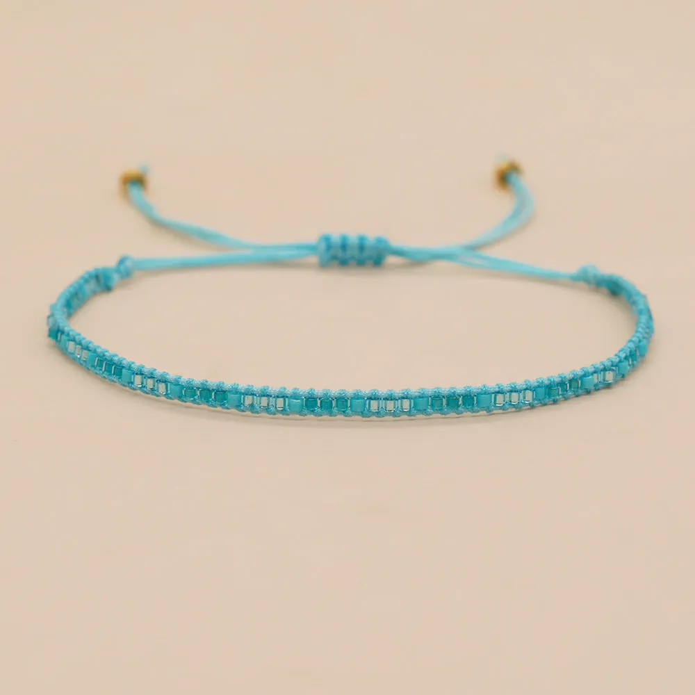 Wholesale Miyuki Rice Beads Hand Woven Extra Fine Glass Bracelet